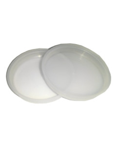 Tappo in PVC set 40 tappi per tubo in cartone diametro 7 cm